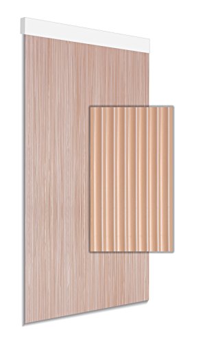 DEGOR Kunststof Deurgordijn/Vliegengordijn Franje Transparant 90x210 DEGOR Kunststof Deurgordijn/Vliegengordijn Franje Transparant 90x210 von DEGOR