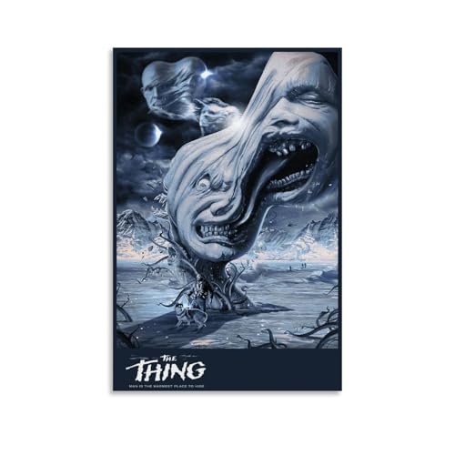 The Thing Horror Movie Poster Dekorative Malerei Leinwand Wandkunst Wohnzimmer Poster Schlafzimmer Malerei,Wandkunst Bilddruck Moderne Familienzimmer Dekor 08x12inch(20x30cm) von DEGOZGWB
