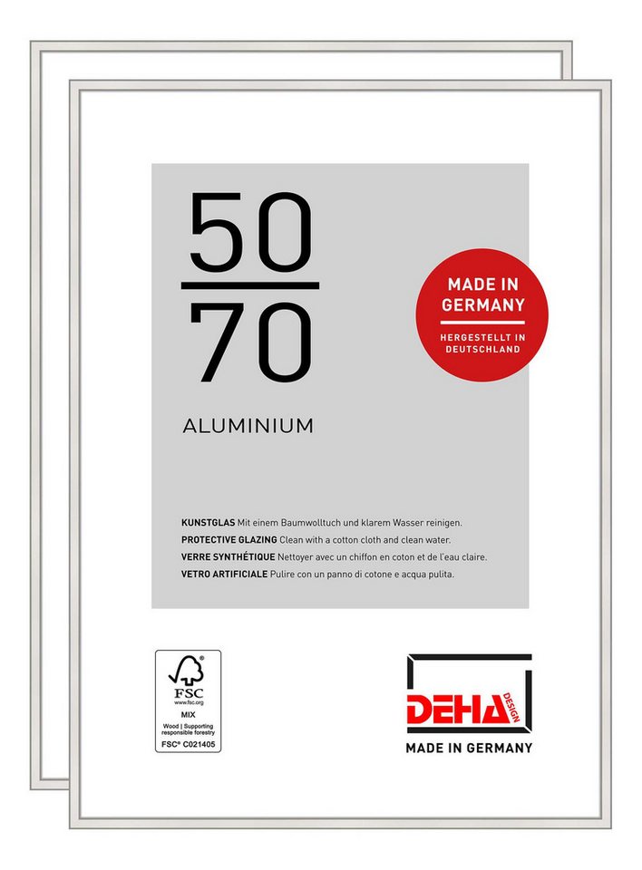 DEHA DESIGN Bilderrahmen Boston, (2 St) von DEHA DESIGN