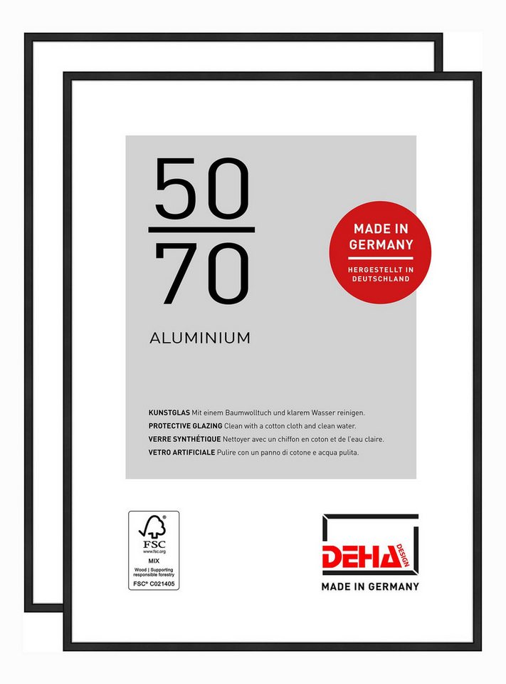 DEHA DESIGN Bilderrahmen Boston, (2 St) von DEHA DESIGN