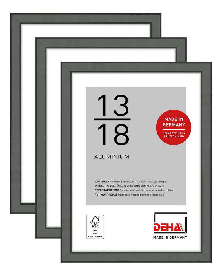 DEHA DESIGN Bilderrahmen Boston, (3 St) von DEHA DESIGN