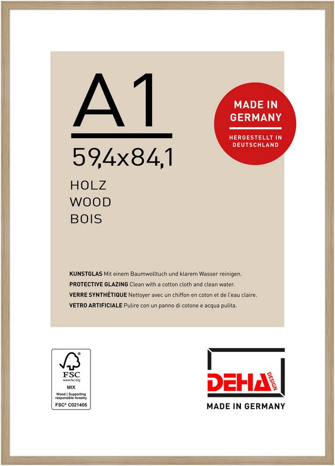 DEHA DESIGN Bilderrahmen Fontana, (1 St) von DEHA DESIGN