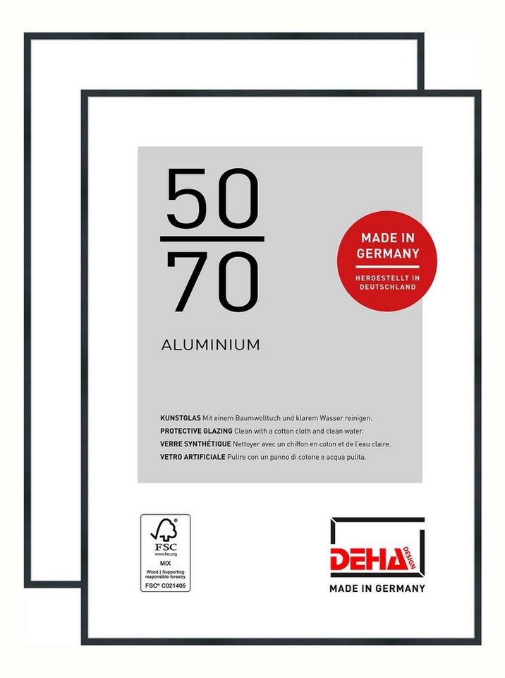 DEHA DESIGN Bilderrahmen Tribeca, (2 St) von DEHA DESIGN