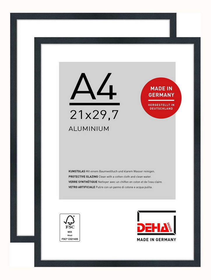 DEHA DESIGN Bilderrahmen Tribeca, (2 St) von DEHA DESIGN