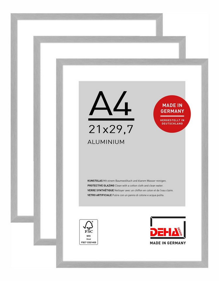 DEHA DESIGN Bilderrahmen Tribeca, (3 St) von DEHA DESIGN