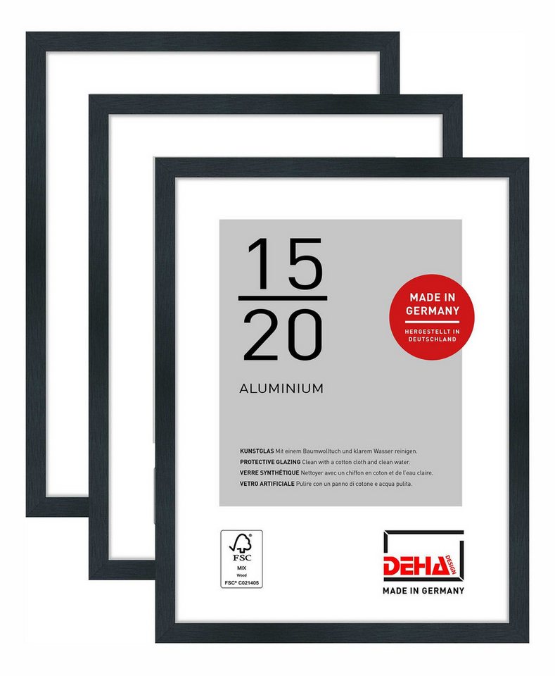DEHA DESIGN Bilderrahmen Tribeca, (3 St) von DEHA DESIGN