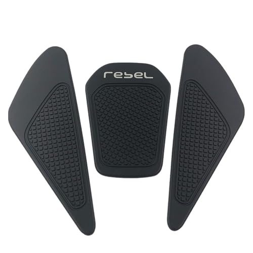 DEHIWI Motorrad Kraftstoff Tank pad Schutz Gummi Pad Knie Grip Traktion Pads Aufkleber Anti-scratch Für REBEL 1100 CMX 1100 Schutzaufkleber (Größe : C) von DEHIWI