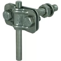 Dehn - Anschlussklemme f. Erdungsfestpunkt M10 f. Rd 8-10/Fl 30mm niro (V4A) 478129 von DEHN