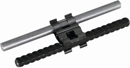 DEHN 308131 Schraubzwinge 1 cm Schwarz - Schraubzwingen (1 cm, Edelstahl, Schwarz, 8 mm, 1 cm, EN 62561-1) von DEHN