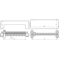 DEHN Potentialausgleichschiene 13x2,5-25 1x16-95 PASAHRK13X25# 563030 von DEHN