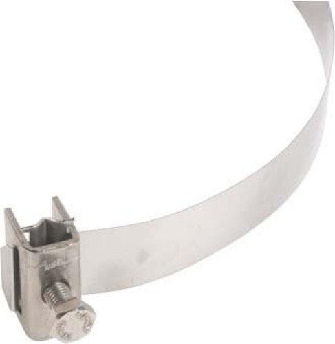 Dehn 106323 – Rohrschelle für Durchmesser 90 – 300 mm Niro V2 a von DEHN