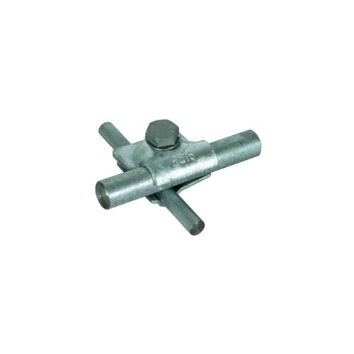 Dehn 392050 – Dreistockklemme MV Sechskantschraube 8 – 10/16 mm st/tZn von DEHN