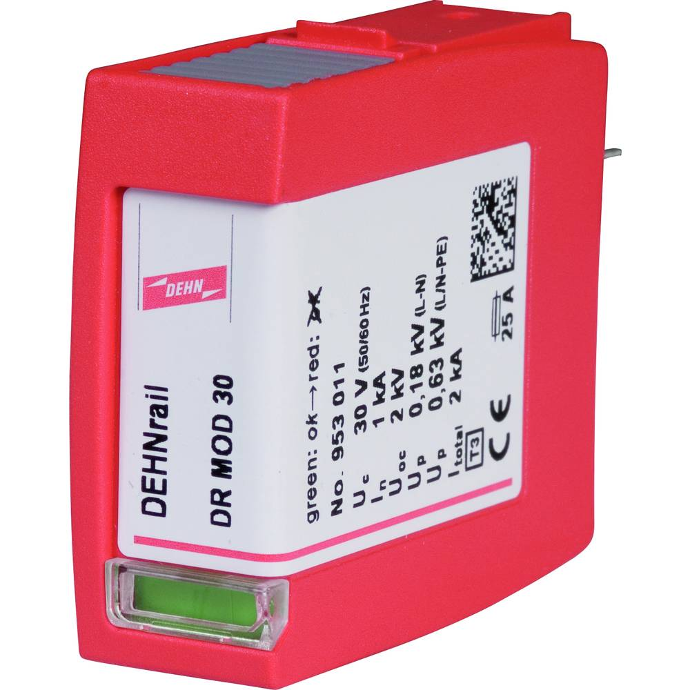Dehn 953011 Dr Mod 30 überspannungsschutz Modul 1 K A Verteilerschrank Technik B-Ware Dehn 953011 Dr Mod 30 überspannungsschutz Modul 1 K A Verteilerschrank Technik B-Ware von DEHN