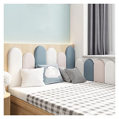 DEHUDEOUHS Gepolstertes Kopfteil zum Abziehen und Aufkleben, selbstklebendes 3D-Wandpaneel, 3,2 cm Dicker Wandschutz für die Dekoration im Schlafzimmer zu Hause, leicht zu reinigen DEHUDEOUHS Gepolstertes Kopfteil zum Abziehen und Aufkleben, selbstklebendes 3D-Wandpaneel, 3,2 cm Dicker Wandschutz für die Dekoration im Schlafzimmer zu Hause, leicht zu reinigen von DEHUDEOUHS