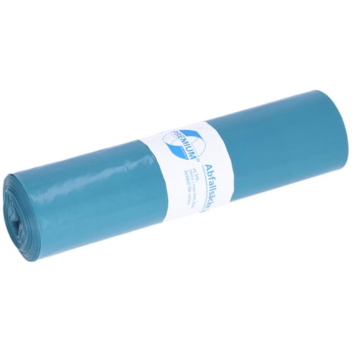 Müllsäcke DEISS PREMIUM blau, 25 Abfallsäcke, 120 Liter von DEISS