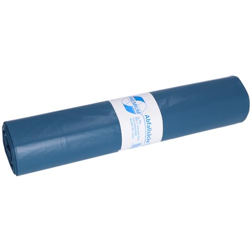 Müllsäcke DEISS PREMIUM blau mit Seitenfalte, 120L von DEISS