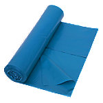 DEISS Mittlere Belastung Müllsäcke 240 L Blau LDPE (Polyethylen niedriger Dichte) 42 Mikron 10 Stück von DEISS