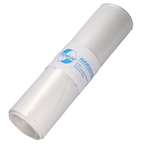 Müllsäcke DEISS PREMIUM transparent 70 my 120 L, 120 Liter - 70 my, 19005 von DEISS