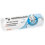 DEISS Universal Plus Leichte Belastung Müllsäcke 60 L Transparent HDPE (Hochdichtes Polyethylen) 6 Mikron 50 Stück von DEISS