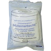Müllbeutel B620xL750mm 60l 7 µm transp.50St./a.Rolle von DEISS