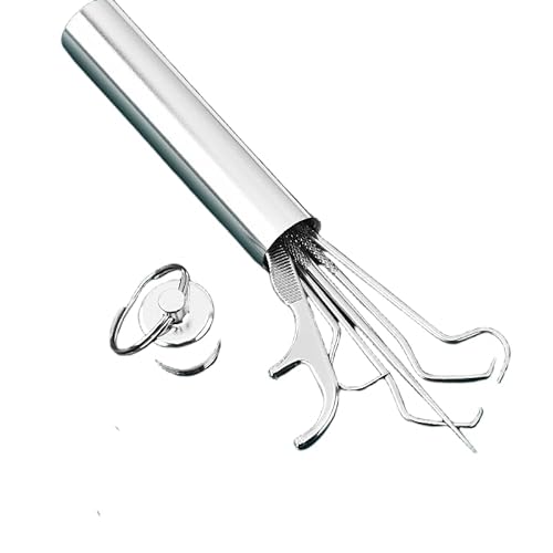 0,1 mm ultrafeine Spitze für präzise Zahnseide, 7-teiliges tragbares Edelstahl-Zahnstocher-Taschen-Set, wiederverwendbare Metall-Zahnstocher, Reinigungsset mit Halter für Outdoor, Picknick, Camping 0,1 mm ultrafeine Spitze für präzise Zahnseide, 7-teiliges tragbares Edelstahl-Zahnstocher-Taschen-Set, wiederverwendbare Metall-Zahnstocher, Reinigungsset mit Halter für Outdoor, Picknick, Camping von DEJIN
