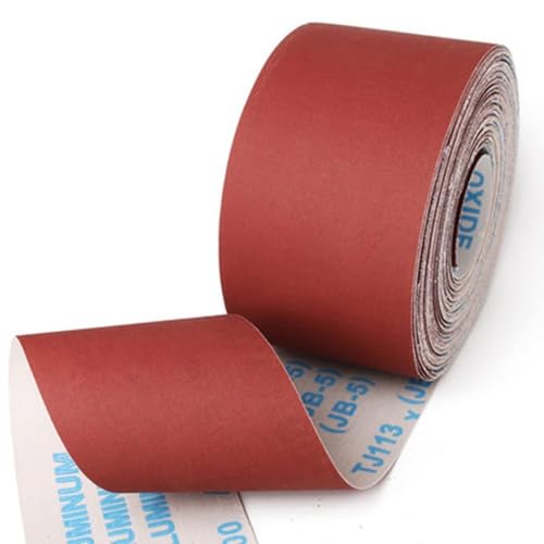 1 M X 100mm Schleifrolle – Premium-Schmirgelleinen for Polieren Von Holz, Metall Und Autos – Vielseitige Körnungen Von 60 Bis 1000(1000 grit) von DEJIN