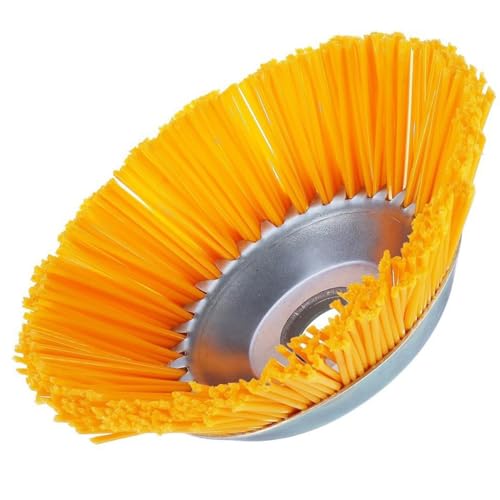 8-Zoll-Ersatz-Trimmerkopf Mit Gehärteter Nylonschnur – Hochleistungs-Unkrautschneider for Ziegellücken, Gehwegrisse Und Hausgärten(Nylon disc) von DEJIN