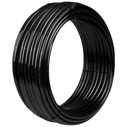 Bewässerungsrohr 13mm/16mm – Gartenbewässerungsschlauch – Hochleistungs-UV-beständiger Schlauch for Tropfsystem, Gewächshaus, Pflanzenbewässerung – Einfache DIY-Installation(20M) von DEJIN
