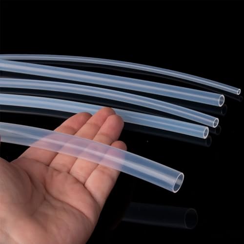 PTFE-Teflonschlauch, 5 M, Hochtemperaturbeständig, Chemikalienbeständig, Transparenter Schlauch for 3D-Druckerfilament, Industrie Und Labor(ID 8mm OD 10mm) von DEJIN