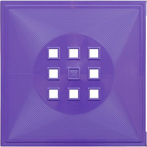 DEKAFORM Designer Regaltür als Fach-Einsatz, Regalsysteme mit Mass ca. 33,6cm x 33,6cm, Tür selber einbauen mit Anleitung für IKEA Regal Expedit Kallax Nornäs - Würfel Flexi - XXXL Lutz (Lila) von DEKAFORM
