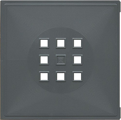DEKAFORM Designer Regaltür als Fach-Einsatz, Regalsysteme mit Mass ca. 33,6cm x 33,6cm, mit Anleitung für IKEA Regal Expedit Kallax Nornäs - Würfel Flexi - XXXL Lutz - Quelle Raumteiler (Basaltgrau) von DEKAFORM