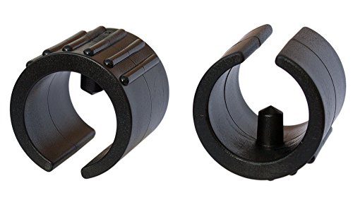 Dekaform Klemmgleiter Z209 Stuhlgleiter rund für Freischwinger Stahlrohrstühle Bürostuhl Möbelgleiter Bodenschoner Gartenstuhl Liege Gleiter zum Klipsen mit Zapfen* schwarz (20-22, Schwarz) von DEKAFORM