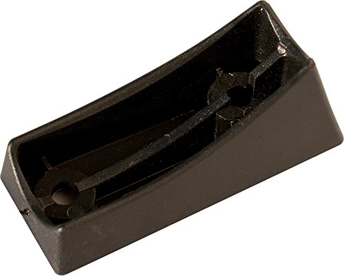 Dekaform Schalengleiter 203-22 R 90 Kunststoffgleiter - Gleitkufe Stuhlgleiter fuer gebogene Rohre Freischwinger Bürostuhl Dekaform Kunststoff Stuhl Gleiter* schwarz - Menge variabel (16) von DEKAFORM