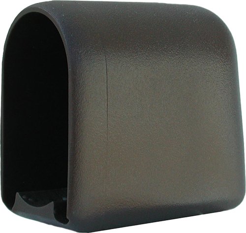 Original DEKAFORM Kunststoffgleiter Gleiter vorn für Casala-Flötotto-Schultisch, Möbelgleiter Kunststoff Gleitkappe Tischgleiter bei Flach-Oval-Rohr 109-50x30- braun von DEKAFORM