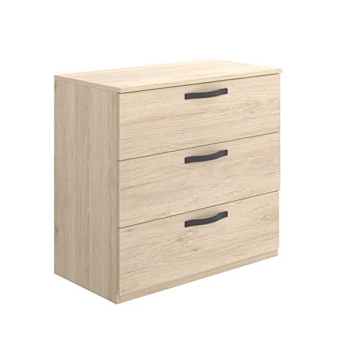 DEKIT GRUPO RIMOBEL Becher kommode, Holzwerkstoff Metall, Eiche Natur, 72x70x45 cm von DEKIT GRUPO RIMOBEL