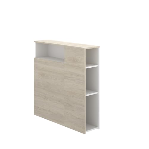 DEKIT GRUPO RIMOBEL Ten Kopfteil, Holz, Natur/weiß, 96 x 23,4 x 99 cm von DEKIT GRUPO RIMOBEL