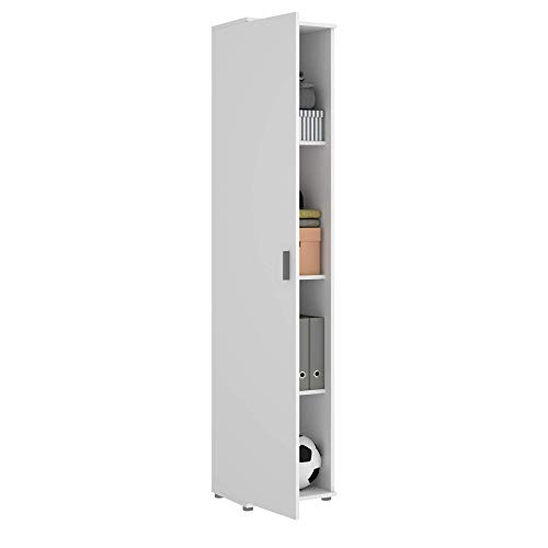 HOMEKIT Mehrzweck-Schrank, 1 Tür, Weiß, 39 x 190 x 35 cm von DEKIT GRUPO RIMOBEL