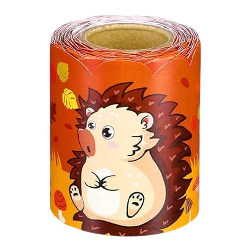 10 M Kürbisblatt Border Tric Bulletin Board Borders Dekorative Aufkleber Thanksgiving Day Trip Board Borders Kürbisblatt Dekorative Aufkleber Herbstverkleidung von DEKKRYNFV