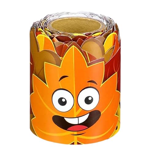 10 M Kürbisblatt Border Tric Bulletin Board Borders Dekorative Aufkleber Thanksgiving Day Trip Board Borders Kürbisblatt Dekorative Aufkleber Herbstverkleidung 10 M Kürbisblatt Border Tric Bulletin Board Borders Dekorative Aufkleber Thanksgiving Day Trip Board Borders Kürbisblatt Dekorative Aufkleber Herbstverkleidung von DEKKRYNFV