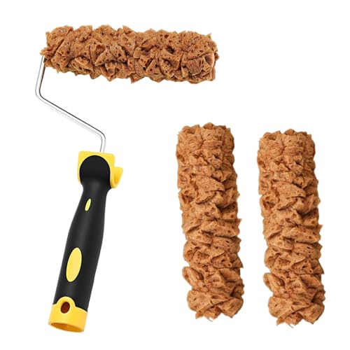 3PCS Lackwalzen Set Umfasst 6 Zoll Trockenbauwände Mit Verbundrollen Und Rahmen Tragbarem Zubehör Für Wand Und Decken Texturrollenpinsel von DEKKRYNFV