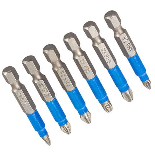 6/12 Pcs Ph2 Magnetschraubendreher Bit Eingestellt 1/4 Zoll Hexagonaler Schaftschraube Elektrischer Kraft Treiber Bit 50mm Magnetschraubendreherbits 6/12 Pcs Ph2 Magnetschraubendreher Bit Eingestellt 1/4 Zoll Hexagonaler Schaftschraube Elektrischer Kraft Treiber Bit 50mm Magnetschraubendreherbits von DEKKRYNFV