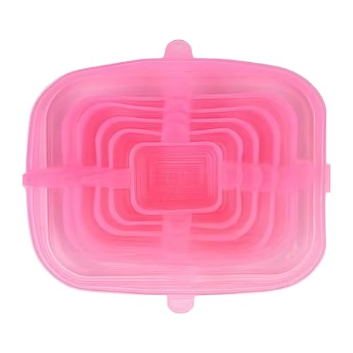 6 Pack Silicon Square Food Container Deckel Benutzerfreundlicher Versiegelung Dichtungsabdeckungen Cover Kitchen Lagerung Silikonabdeckungen Mikrowellen Sichere Lebensmittel 6 Pack Silicon Square Food Container Deckel Benutzerfreundlicher Versiegelung Dichtungsabdeckungen Cover Kitchen Lagerung Silikonabdeckungen Mikrowellen Sichere Lebensmittel von DEKKRYNFV