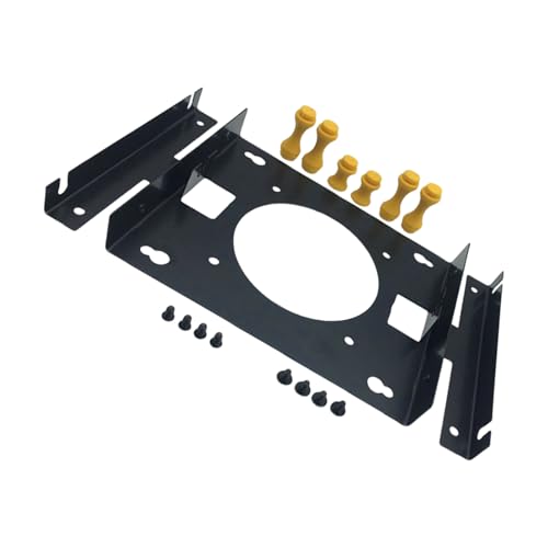 DEKKRYNFV 3 5 Zoll Interner Festplatten Antriebsmontagentladungshalterungshalterung Vorderer Bucht Schockdämpfung Einfach Installation Zubehör Computerfall Montagerahmen von DEKKRYNFV