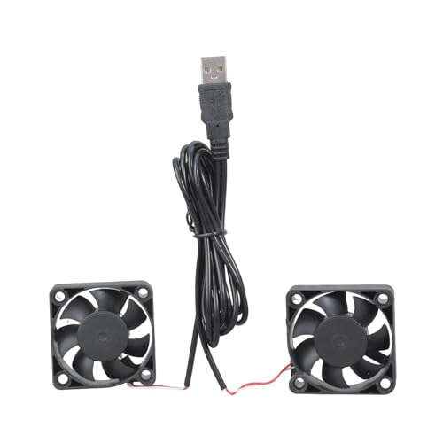 DEKKRYNFV 5 V USB 5015 Elektronikkühlungslüfter Mit Verlängerter 50 X 50 X 15 Mm 5164 RPM Für PCSNETWORK Geräte 93cm Kabel USB Computerkühlungslüfter von DEKKRYNFV