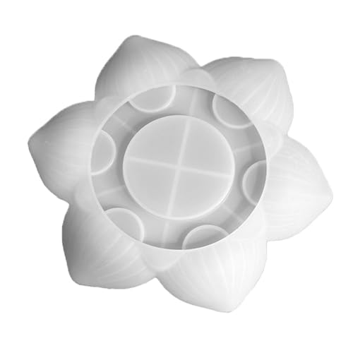 DEKKRYNFV 6 Hohlräume Blumen Silikonform Für Epoxidharz Teelichthalter Hochzeitsdekoration Mehrzweck Silikone Kerzenschimmel Kerzenzubehör Herstellen DEKKRYNFV 6 Hohlräume Blumen Silikonform Für Epoxidharz Teelichthalter Hochzeitsdekoration Mehrzweck Silikone Kerzenschimmel Kerzenzubehör Herstellen von DEKKRYNFV
