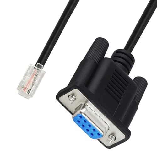 DEKKRYNFV DB9Pin RJ9 4P4C Konsolenkabel Für Router Schalter 180 cm RS232 Adapter Kabelnetzwerkdraht DEKKRYNFV DB9Pin RJ9 4P4C Konsolenkabel Für Router Schalter 180 cm RS232 Adapter Kabelnetzwerkdraht von DEKKRYNFV