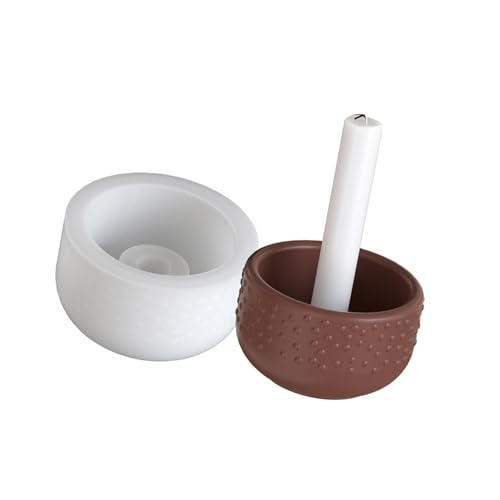 Flexible Silikon Teelicht Tablettform Mit Geometrischen Mustern Candlestick Für Handgefertigte Dekorationen Geschenke Flexible Silikonschmuckschale von DEKKRYNFV