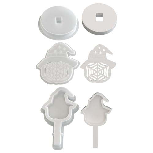 Halloween Schädel Silikonkerzenformen Zum Herstellen Von Kerzenseife Tischlampe Urlaub Dekoration Mehrzweck Silikone Formenform von DEKKRYNFV