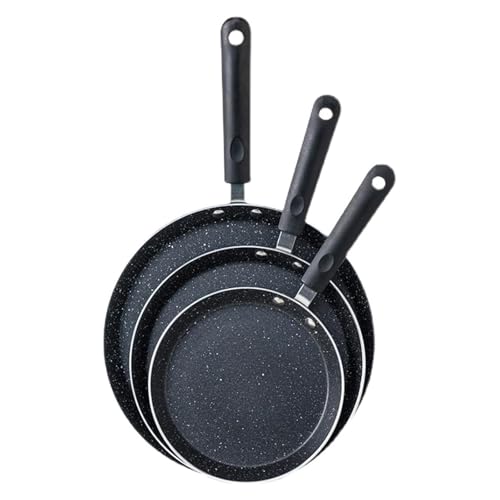 Non Set Bratpfanne Set 3 Größen Sie Kratzfeste Beschichtung Aluminium Pfannen Für Tägliche Küche Verwenden Sie Kochgeschirrküche Kochpfanne von DEKKRYNFV