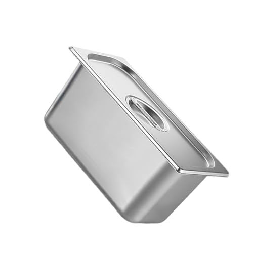 Proof Edelstahl 1/3 Größe Lebensmittelbehälter Pfanne Mehrzweck Metallwanne Für Lebensmittelservice Und Catering Benötigt Edelstahlpfanne Proof Edelstahl 1/3 Größe Lebensmittelbehälter Pfanne Mehrzweck Metallwanne Für Lebensmittelservice Und Catering Benötigt Edelstahlpfanne von DEKKRYNFV